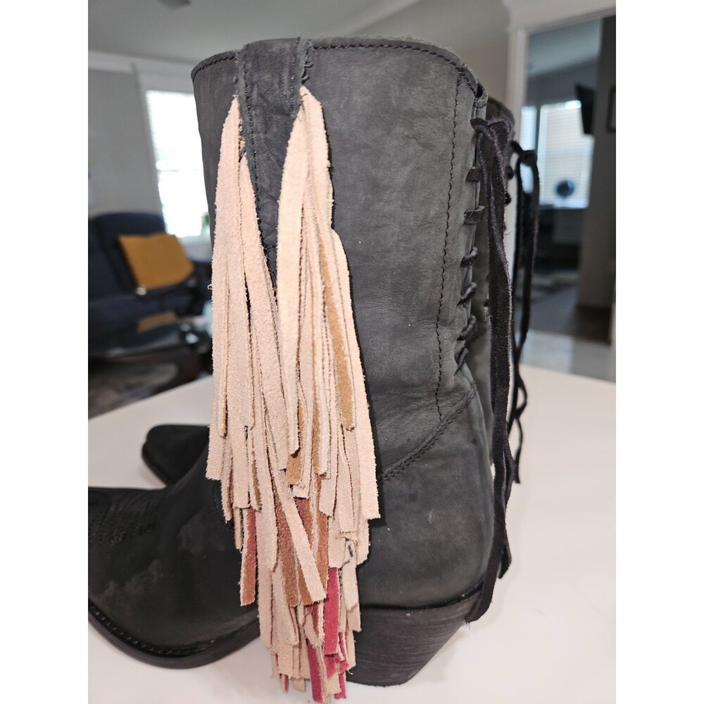 Dingo Fringe Boots - Picture 8 of 11